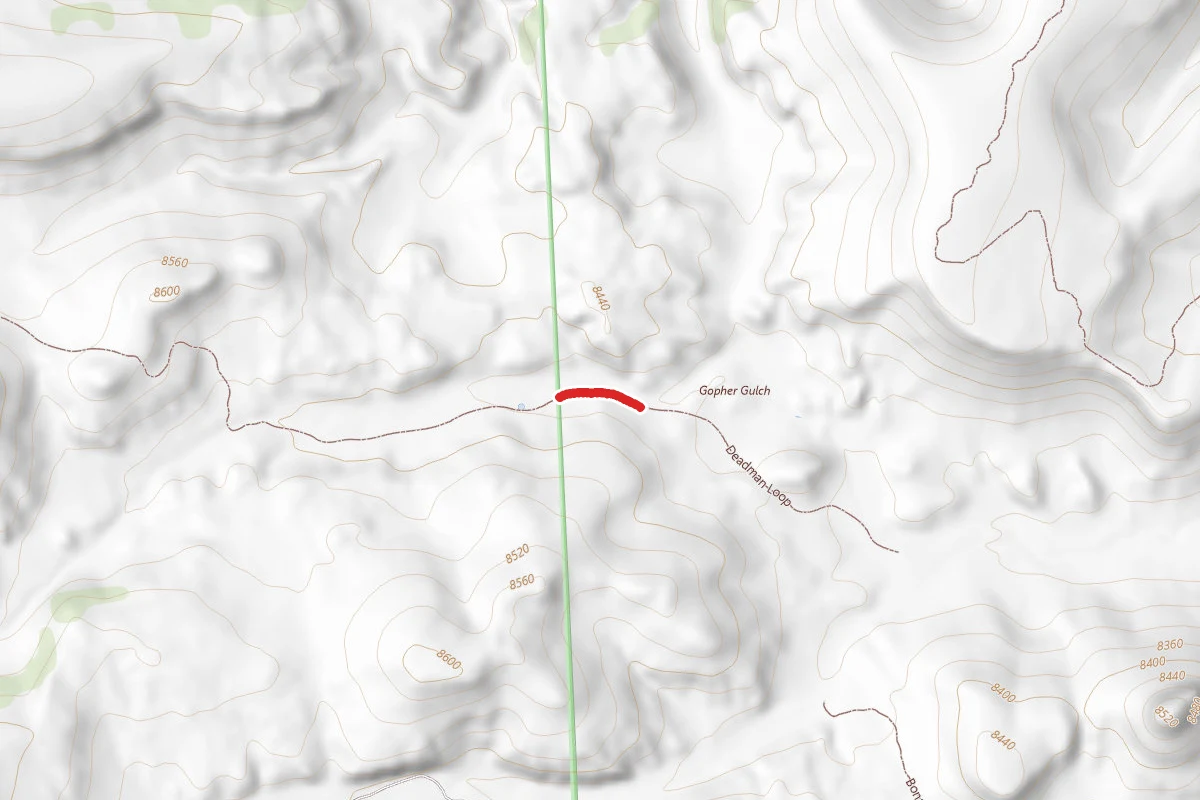 Golpher Gulch Trail