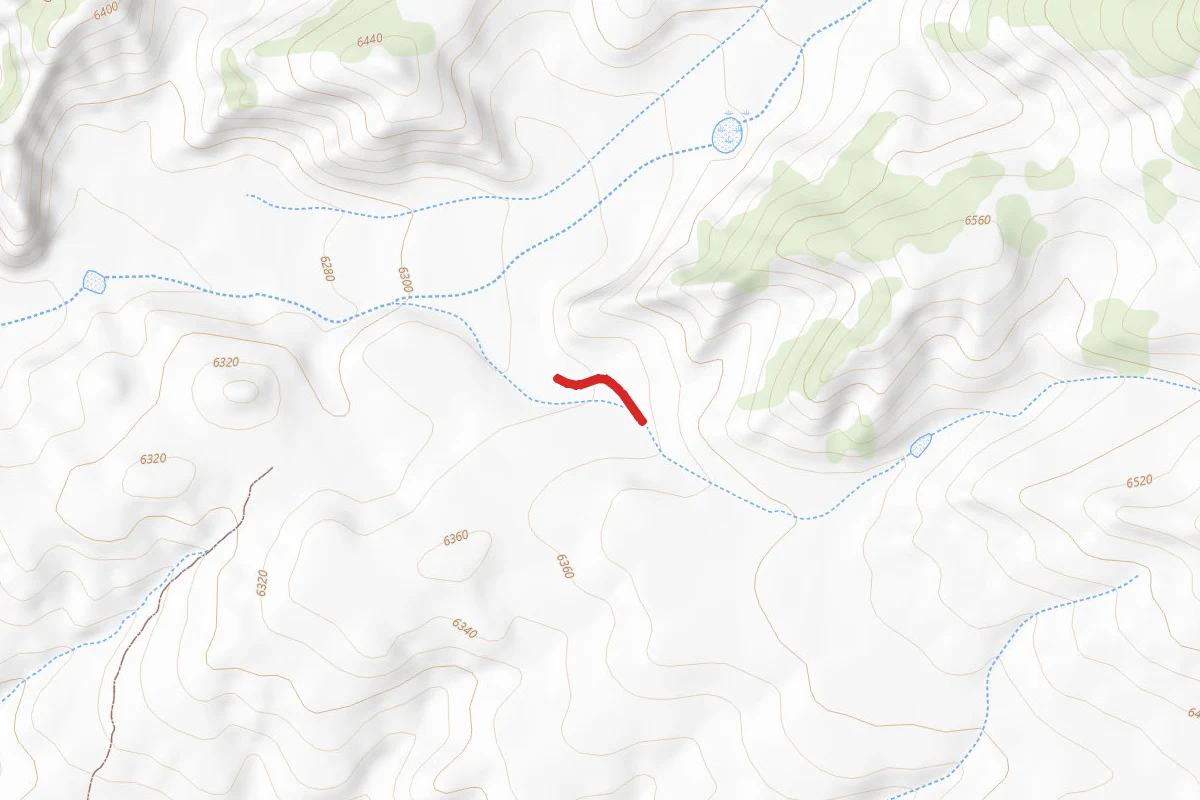Major Draw Road
