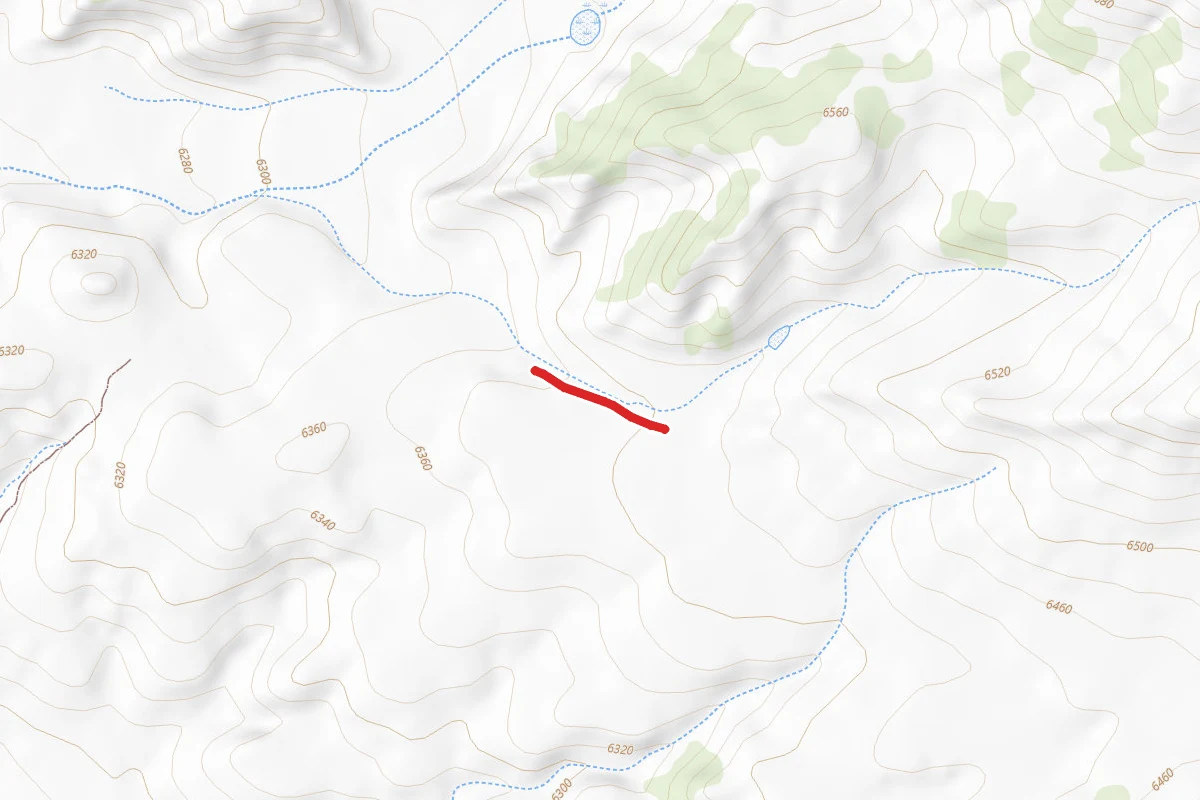 Major Draw Road