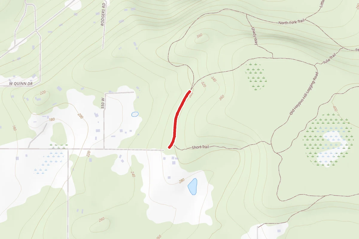 Old Hoypus Hill Logging Road