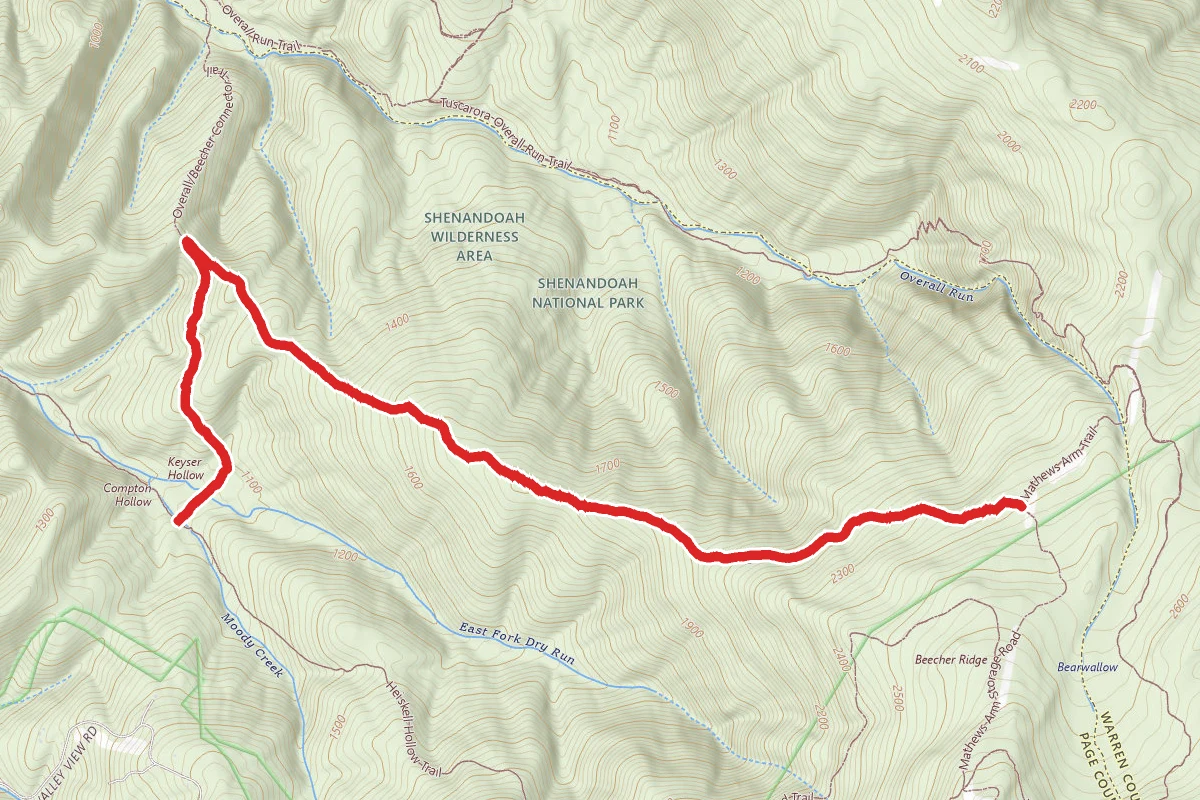Beecher Ridge Trail