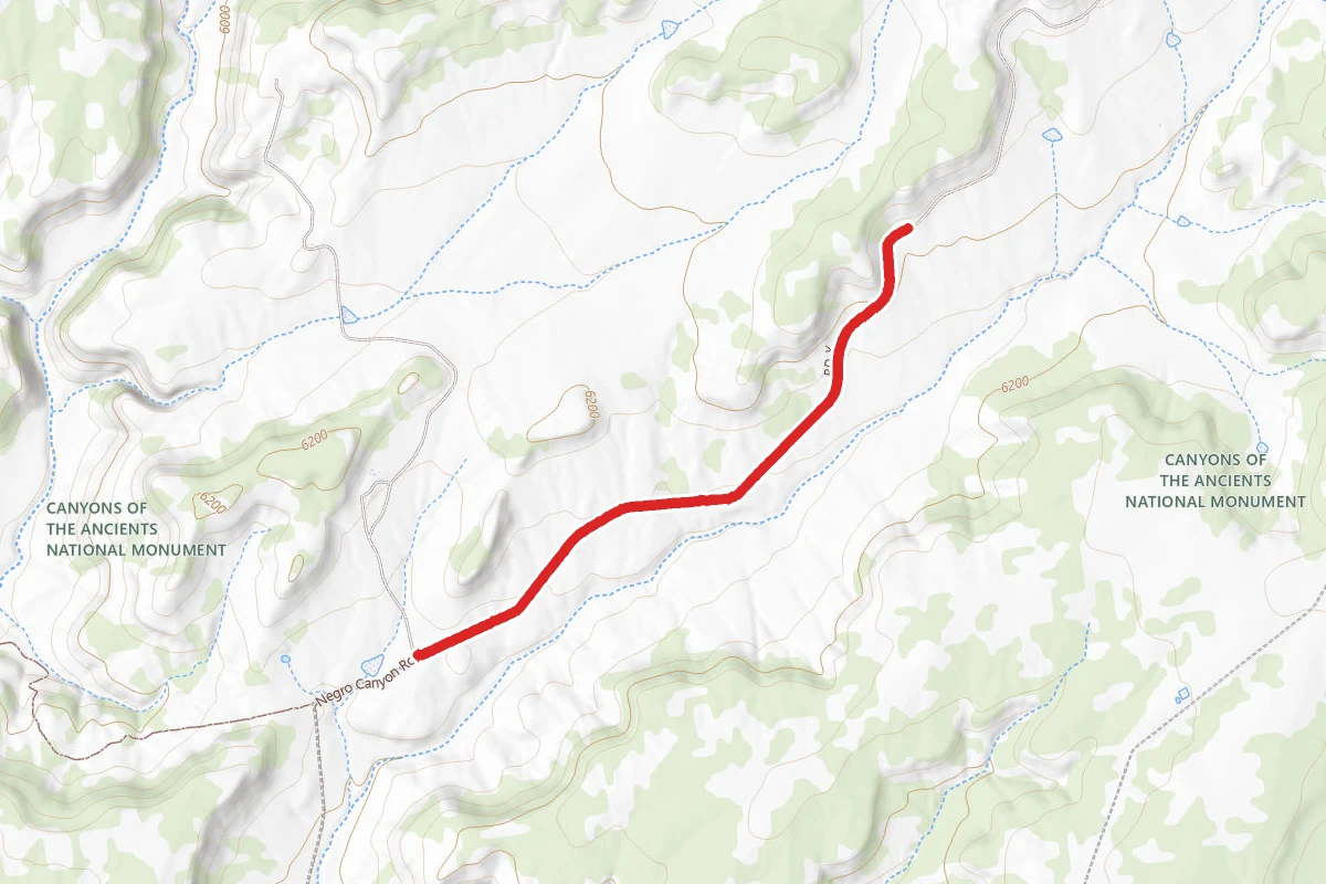 Negro Canyon Road
