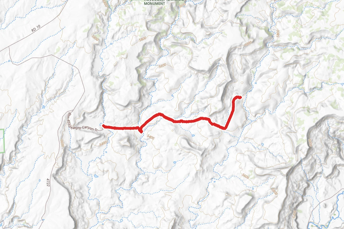 Blm 4532: Negro Canyon Road