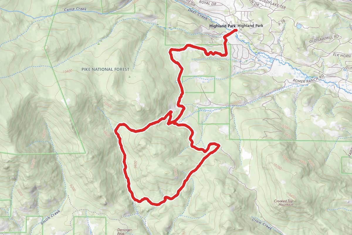 Slaughterhouse Gulch OHV Trail