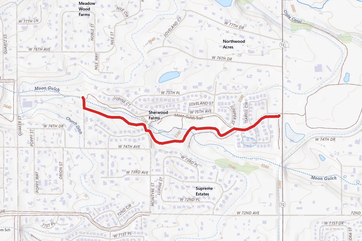 Moon Gulch Equestrian Trail