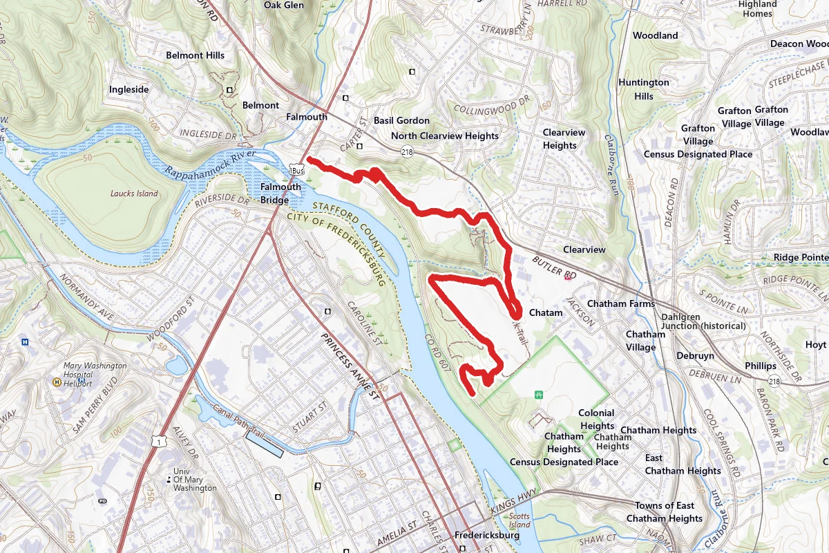 Belmont Ferry Farm Trail