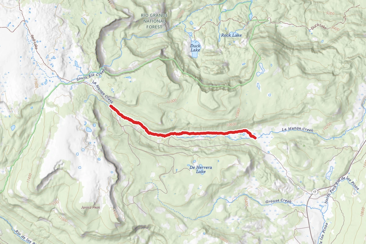 Red Lake Cut-Off Trail