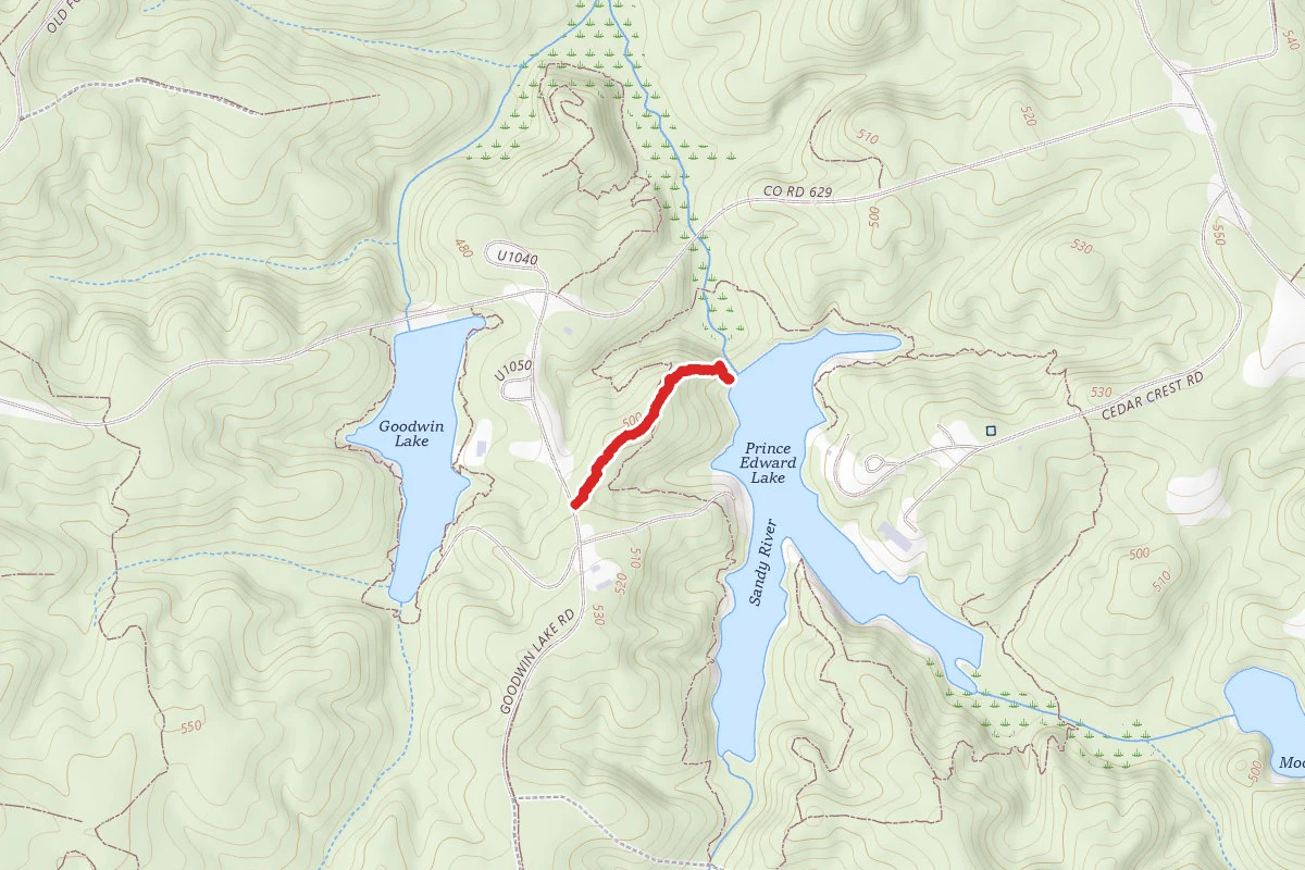 Between the Lakes Trail