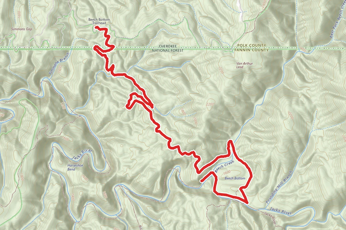 Beech Bottom Trail