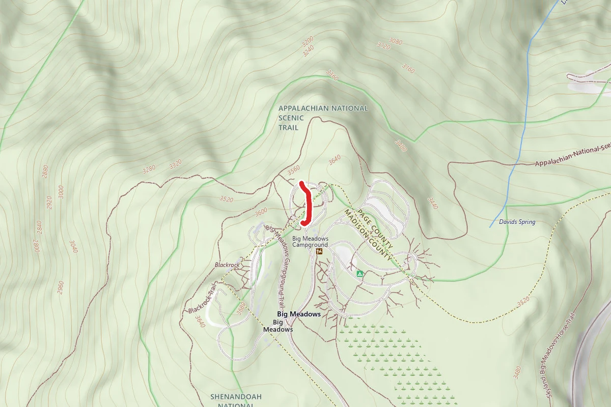 Big Meadows Campground Trail - Bmpg000Sf003