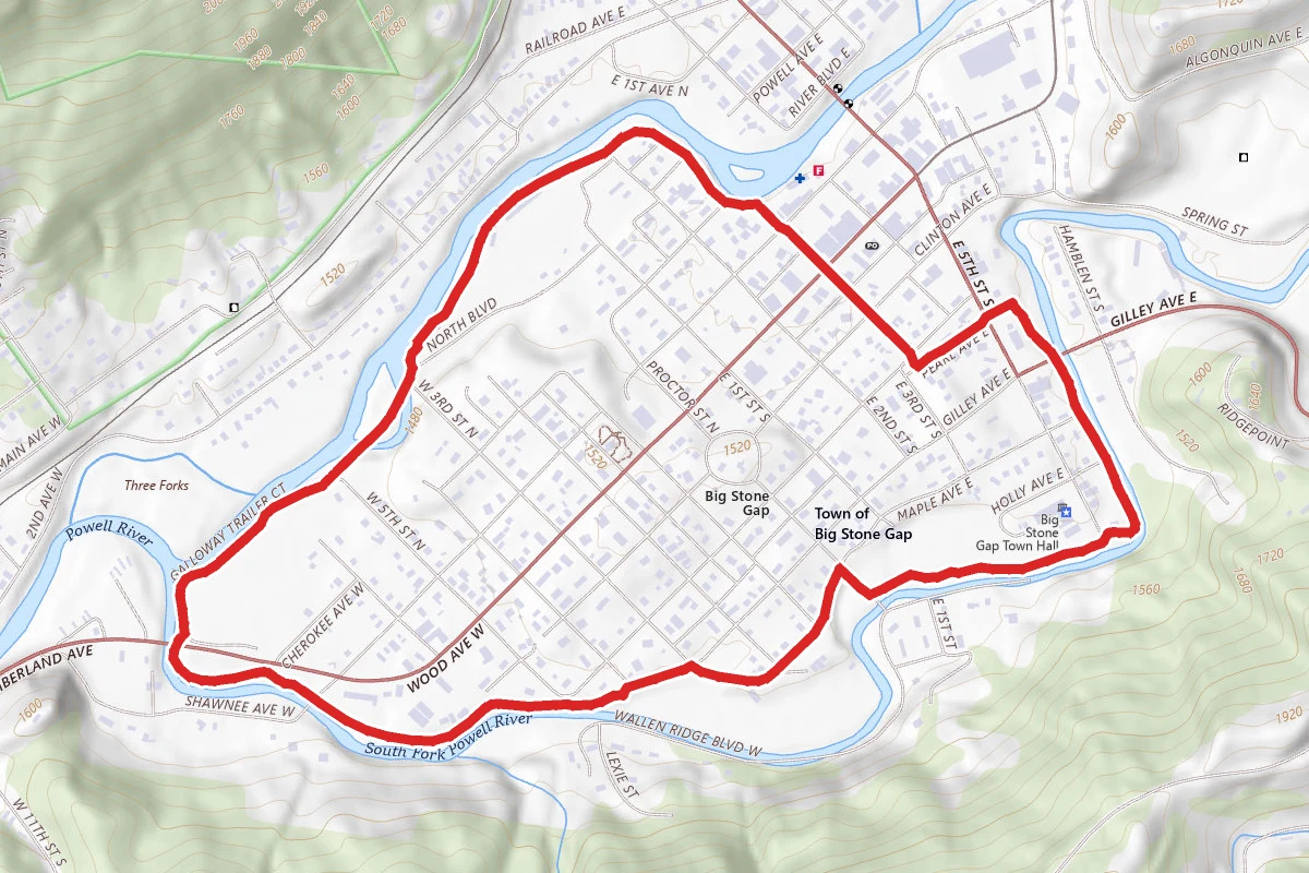 Big Stone Gap Greenbelt Trail