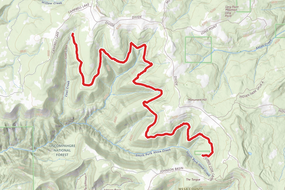 Upper Bench Trail