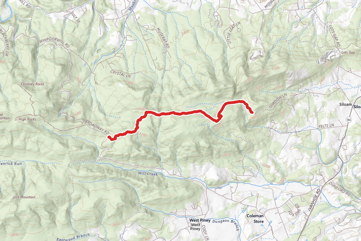 Big Survey Wma Trail