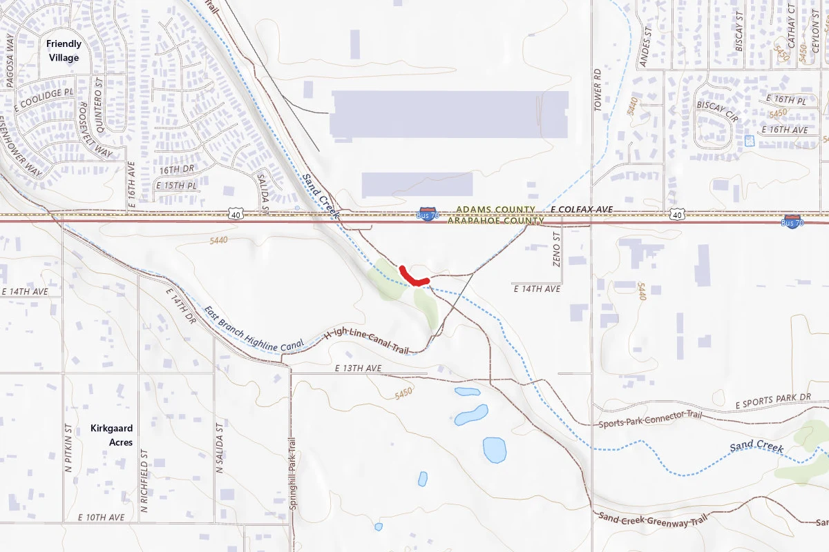 Sand Creek Greenway Trail