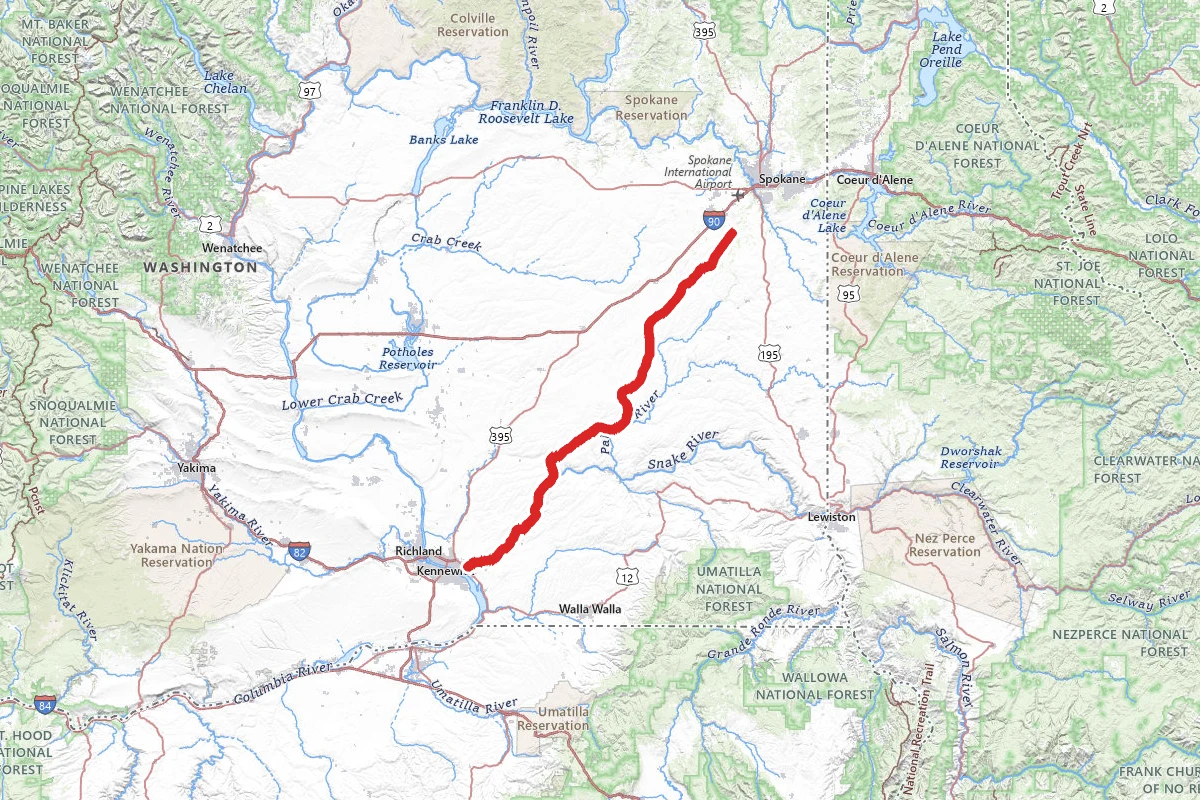 Columbia Plateau State Park Trail
