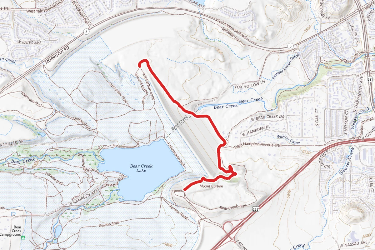 Mt Carbon Loop