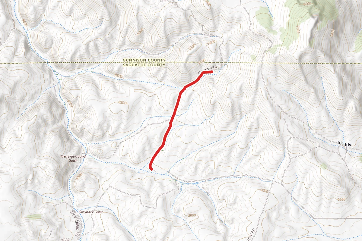 Mineral Hill Mine Road