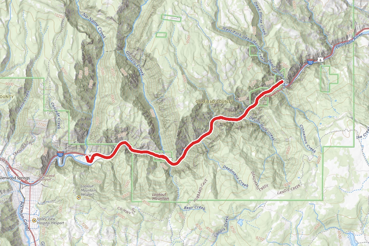 Glenwood Canyon Trail