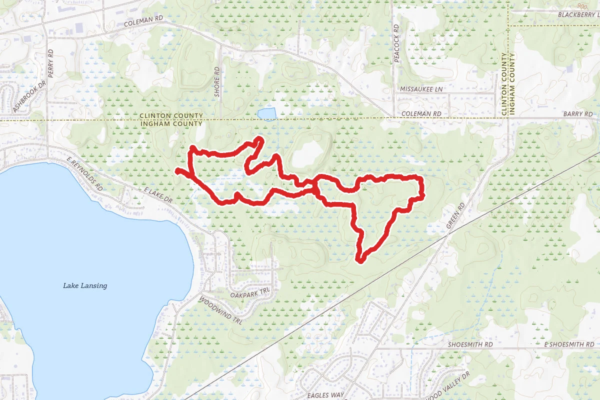Lake Lansing North Trail