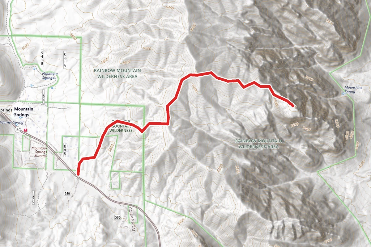 Mountain Springs Trail