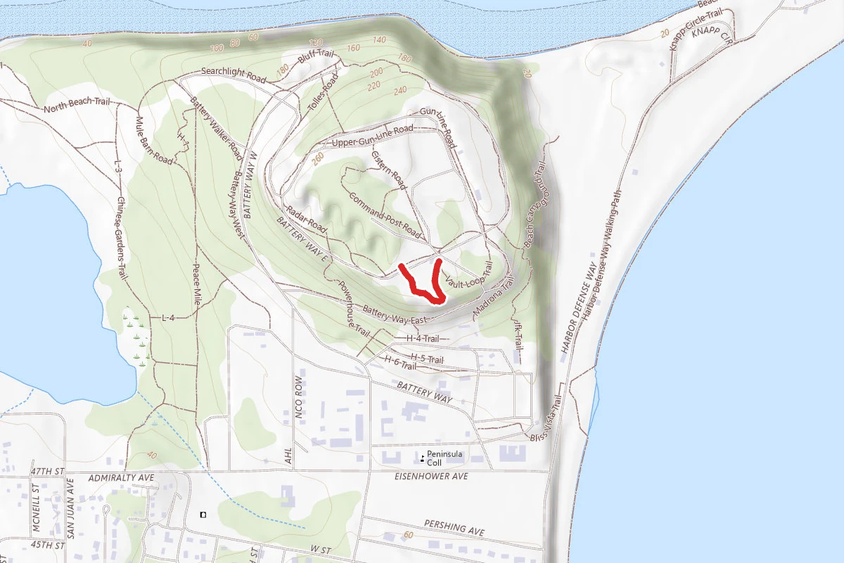 H-8 Trail (Alexander's Bluff)