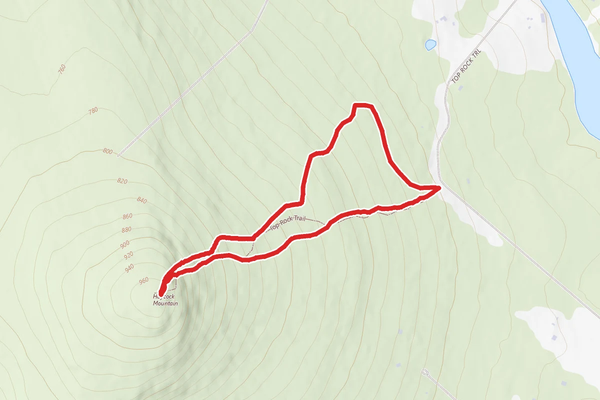 Haycock Mountain via Top Rock Trail