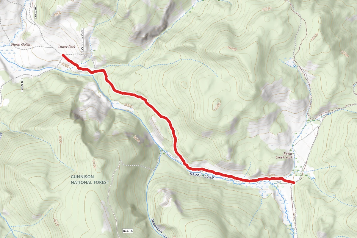 Middle Razor Trail