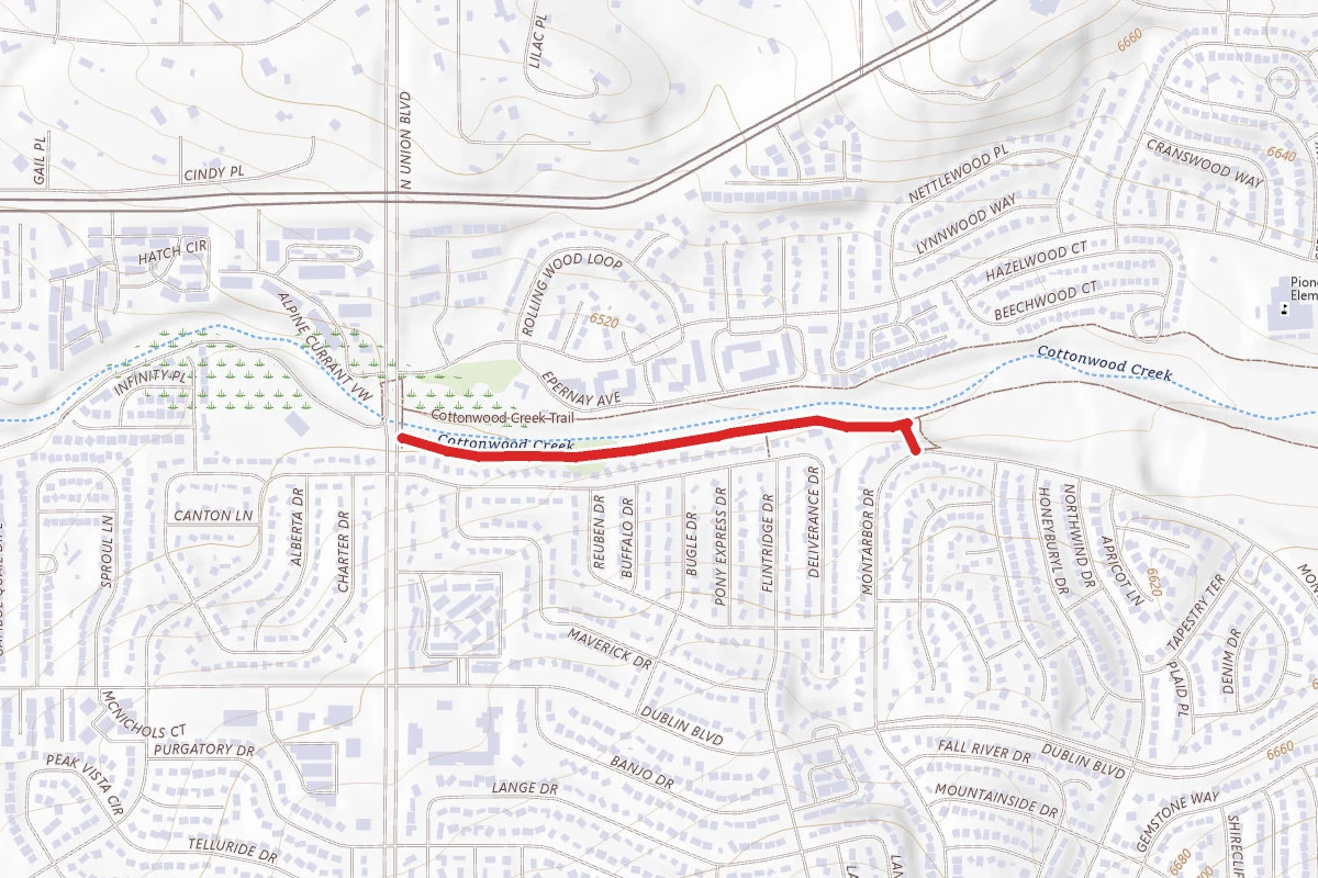 Cottonwood Creek Trail