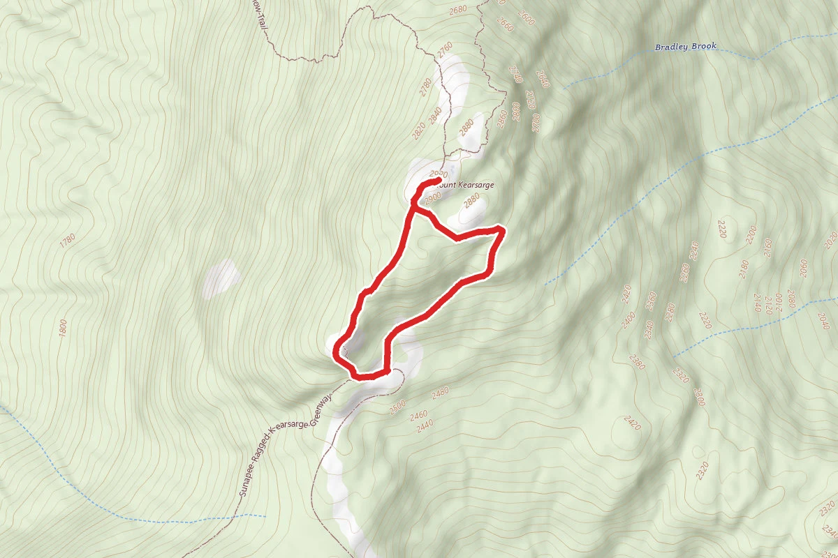 Mount Kearsarge via Rollins and Lincoln Trail