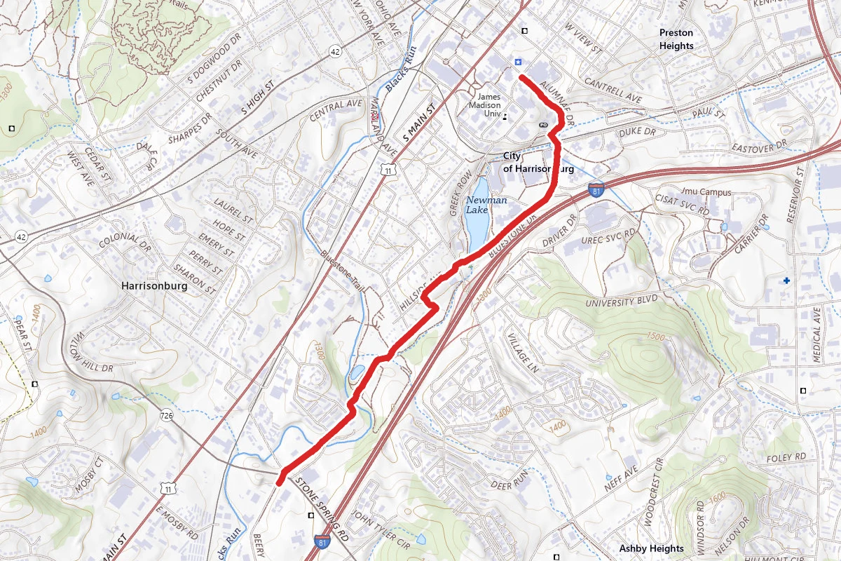 Bluestone Trail Shared-Use Path