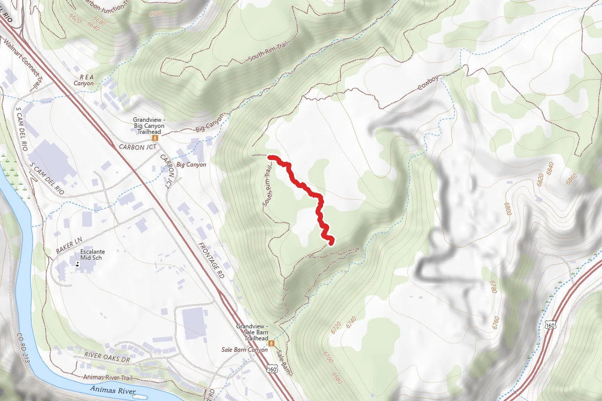 South Rim Reroute