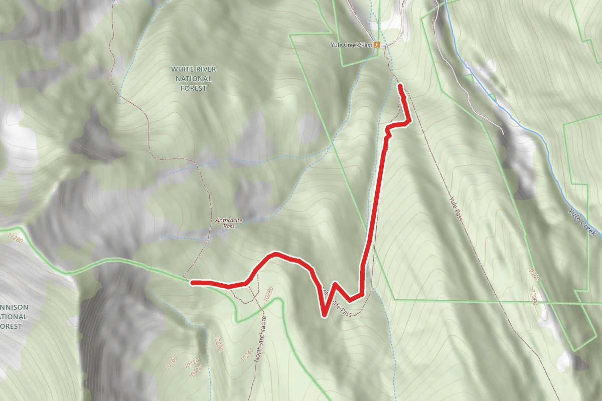 Anthracite Pass Trail