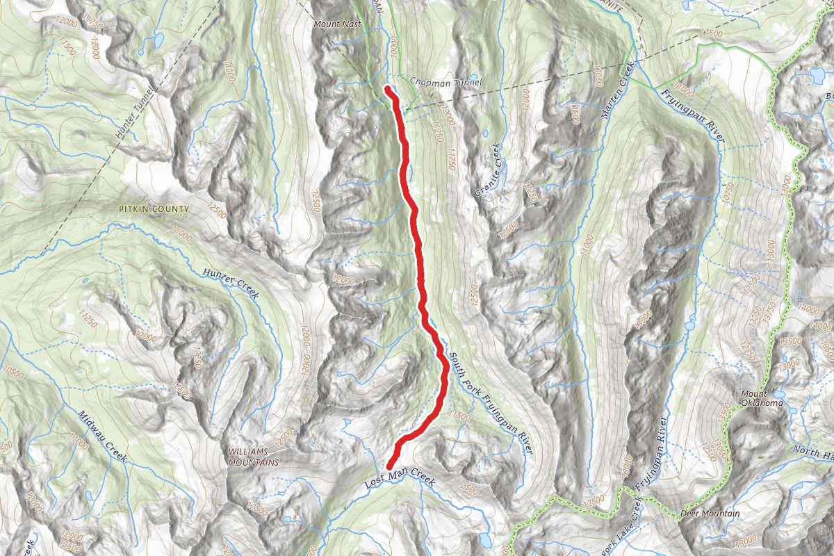 South Fork Pass Trail