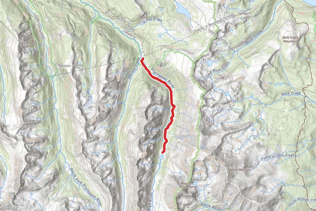 Fryingpan Lakes Trail