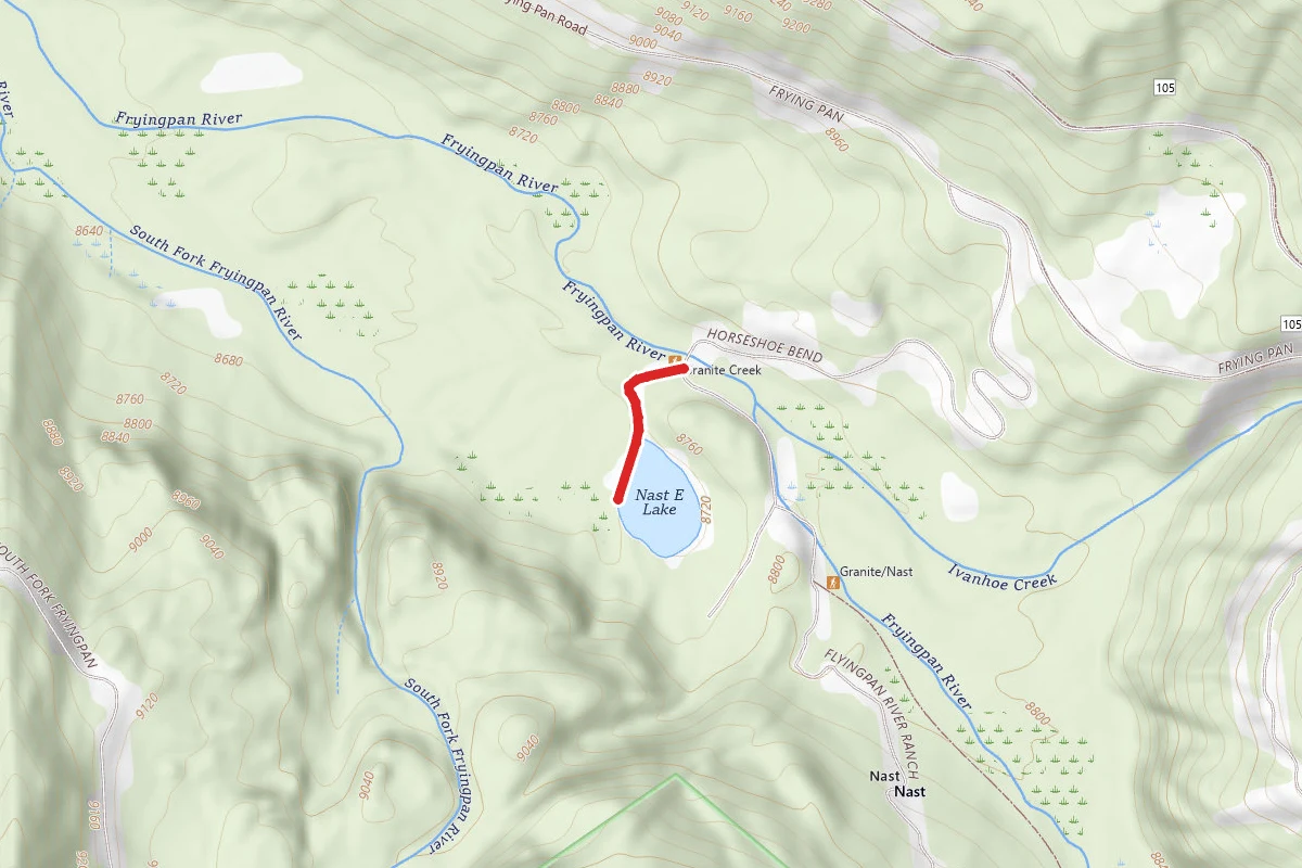 Nast E Lake Trail