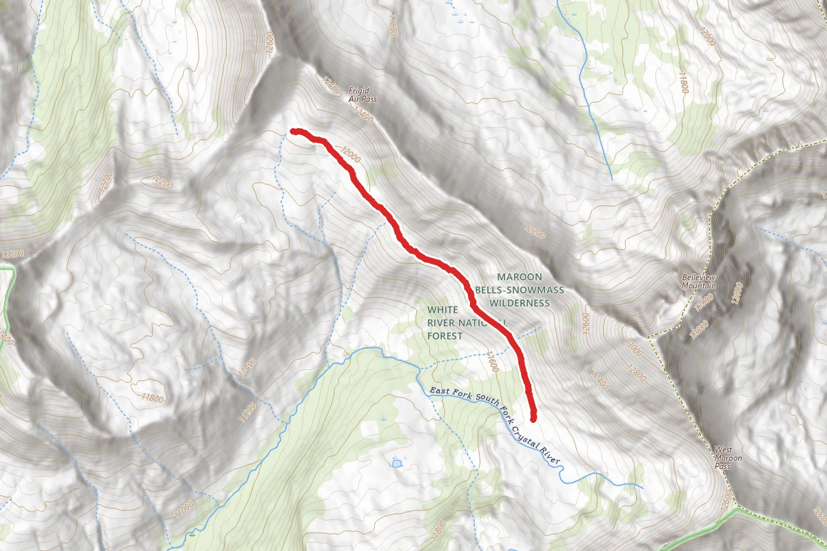 North Fork Crystal River Trail