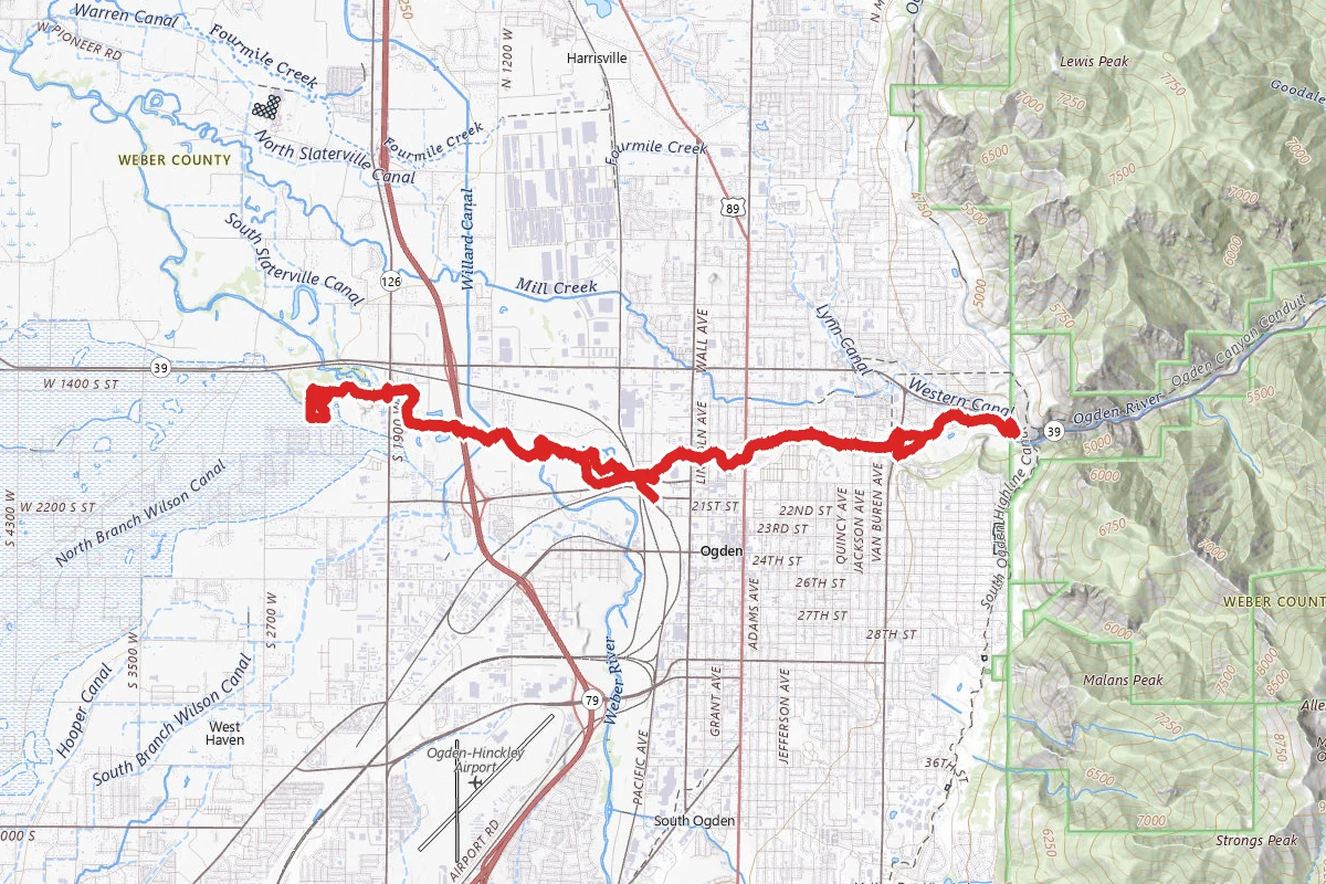 Ogden River Parkway Trail