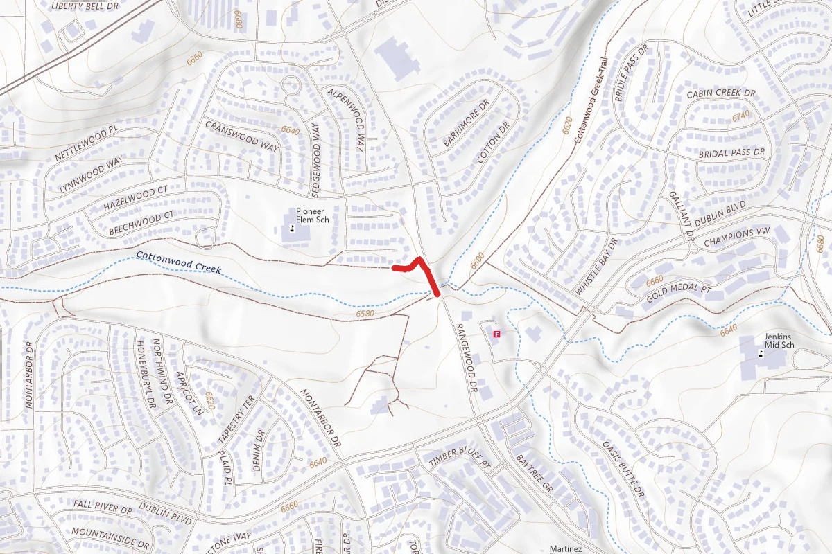 Cottonwood Creek Trail