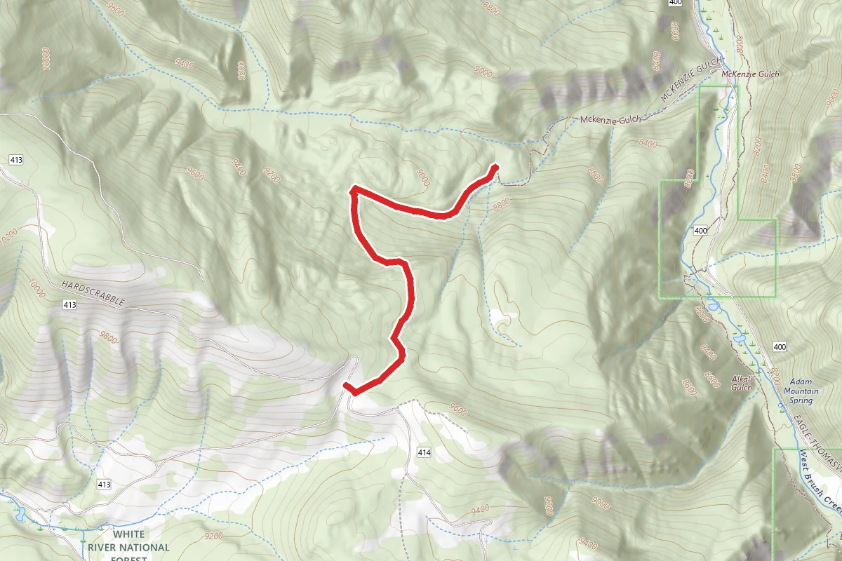 Mckenzie Gulch Trail