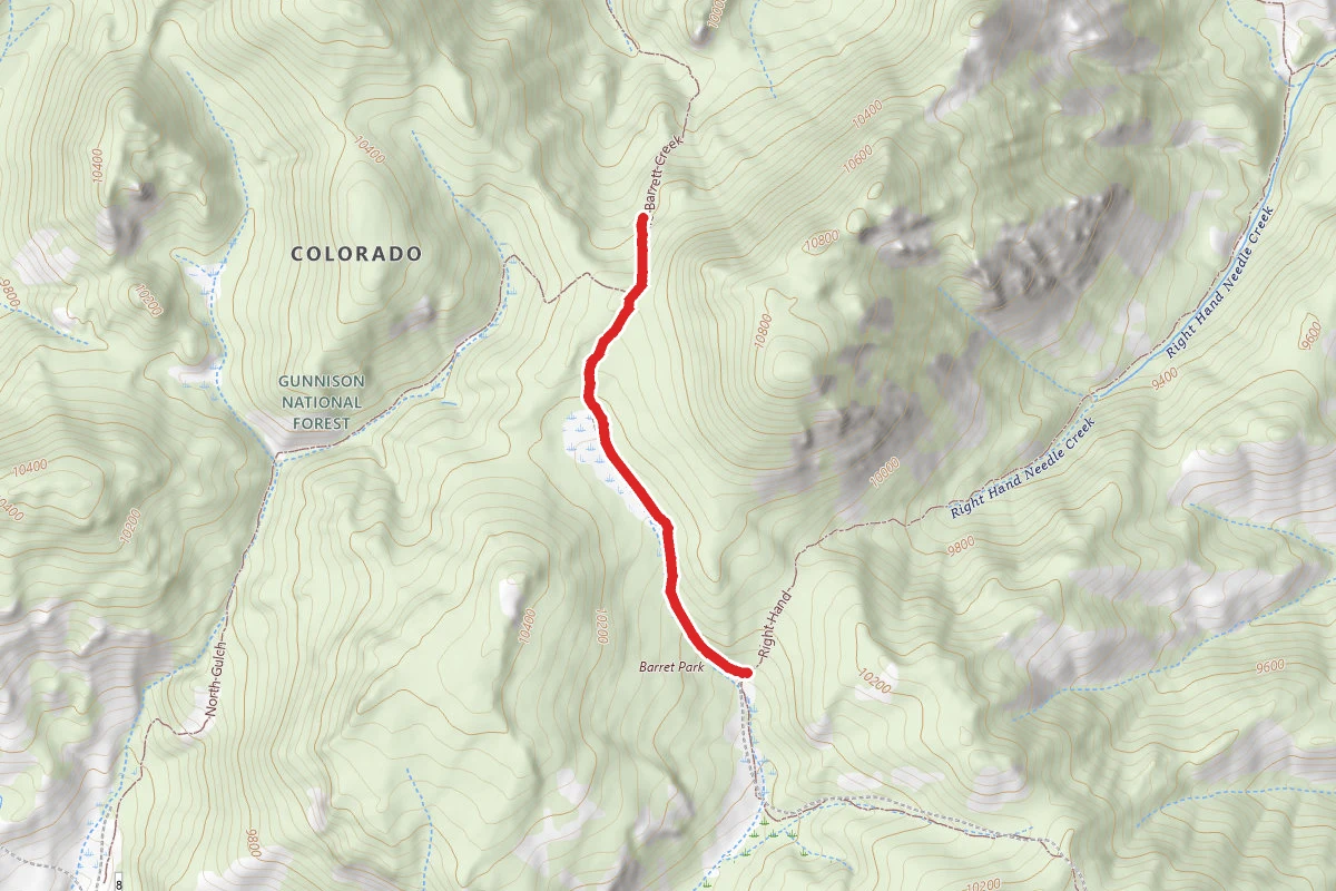 Middle Barrett Creek Trail