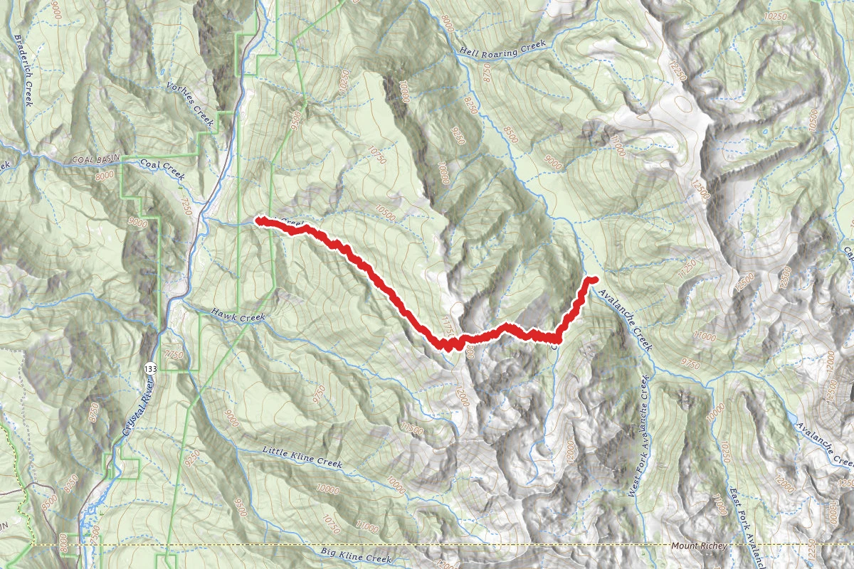 East Creek/Gift Creek Trail