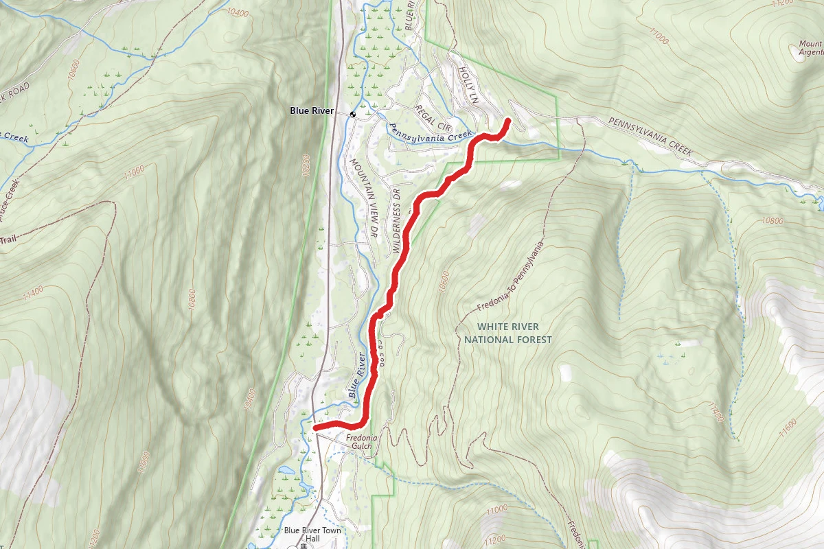 Wakefield/Blue River Trail