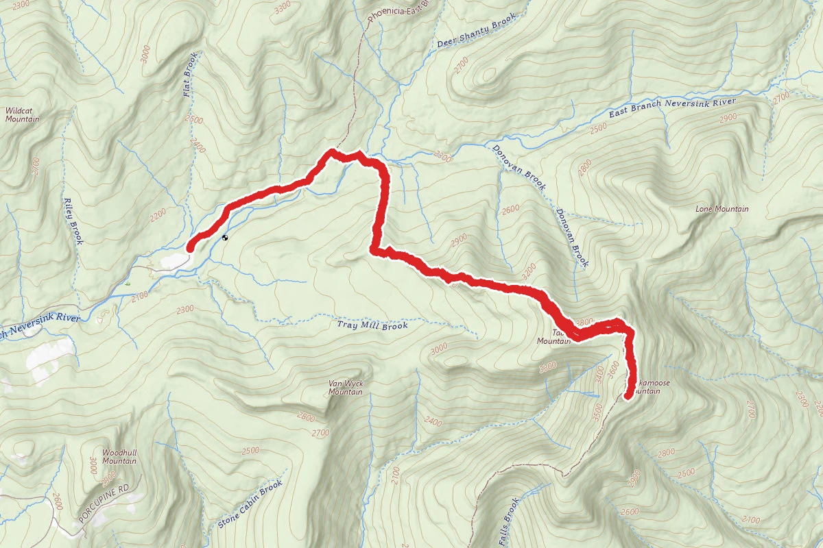 Peekamoose and Table Mountains Trail