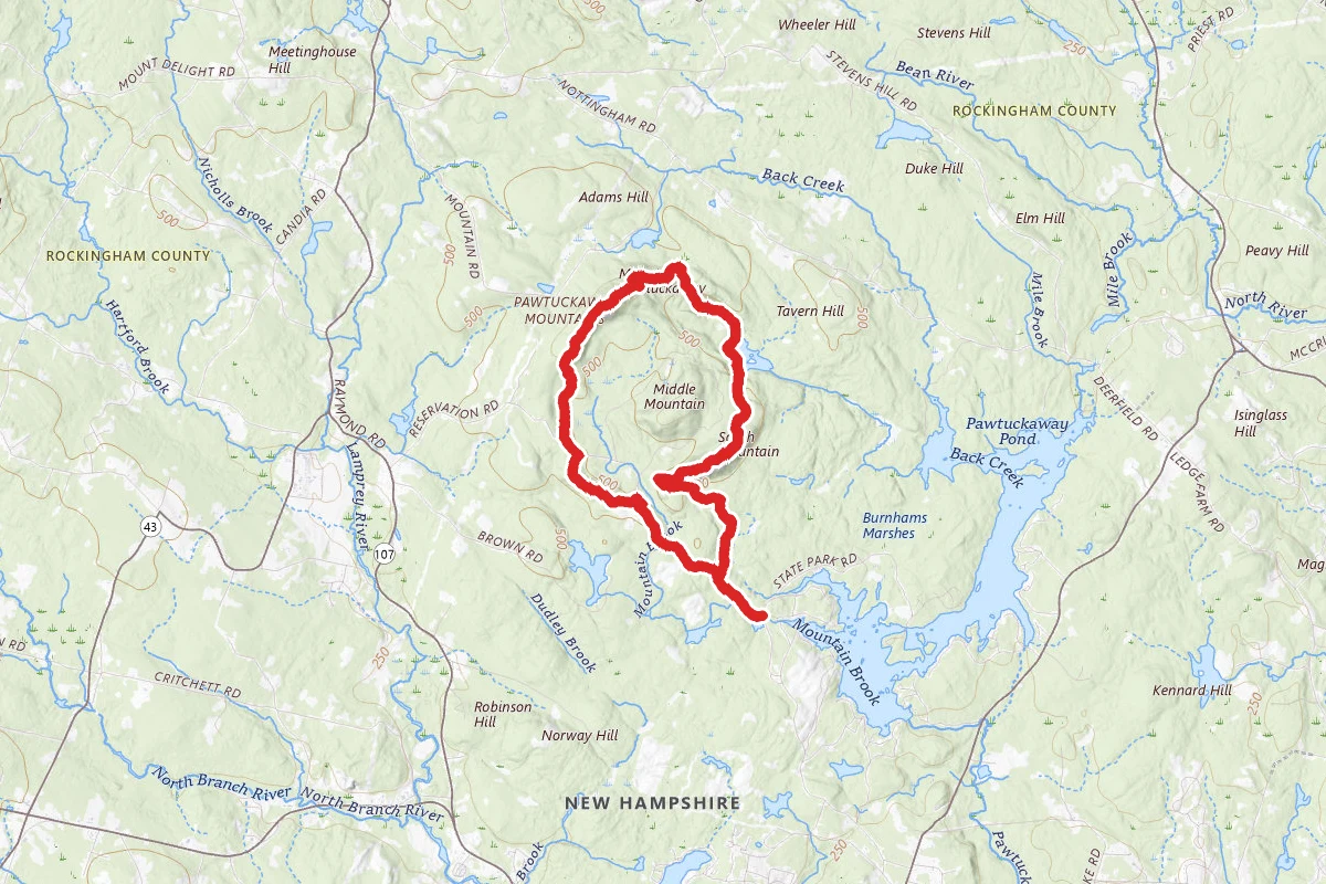 North Mountain and Boulder Trail Loop