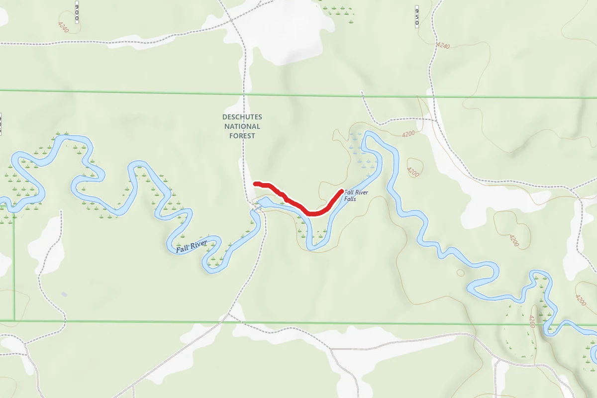 Designated Secondary Fall River Trails
