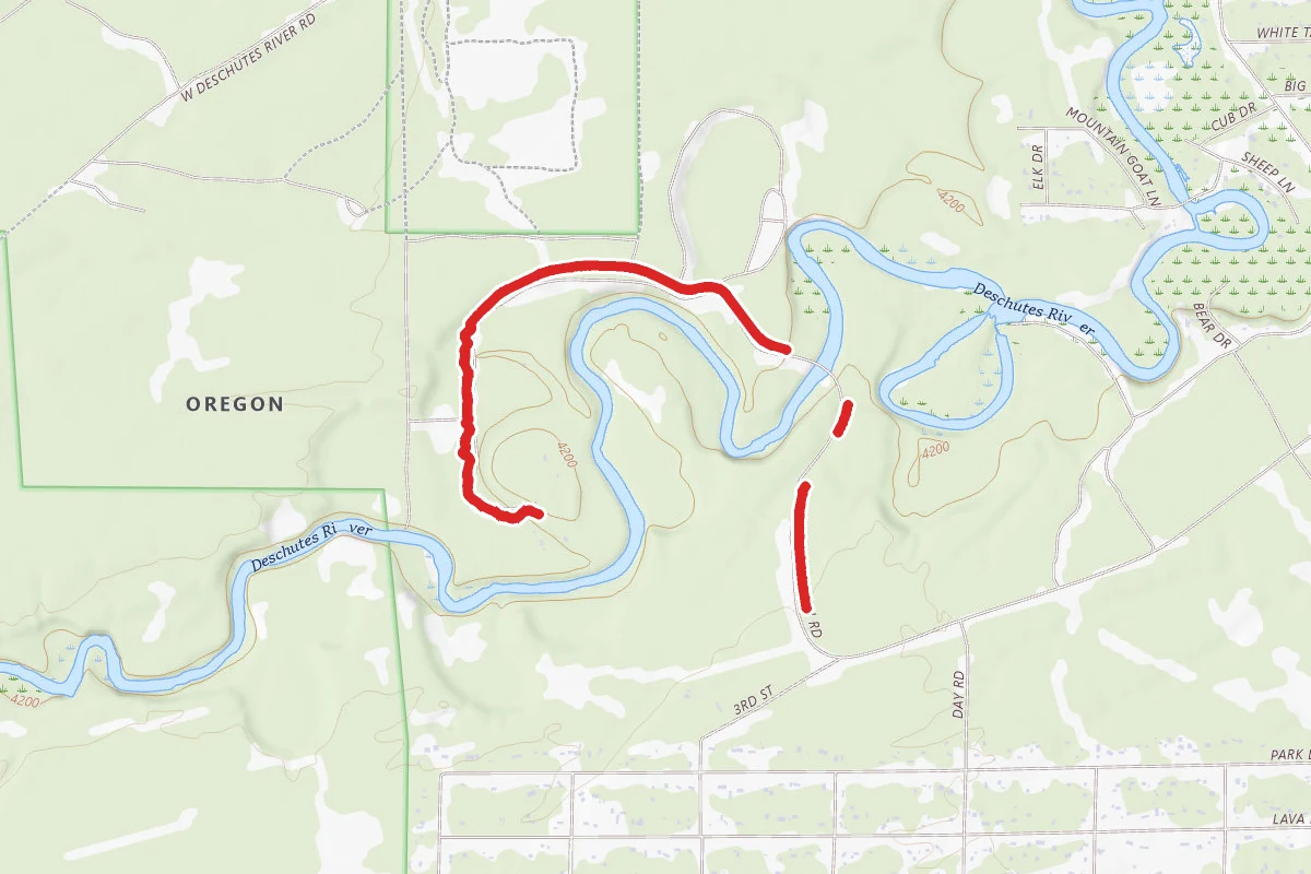 Lapine Parallel Trail
