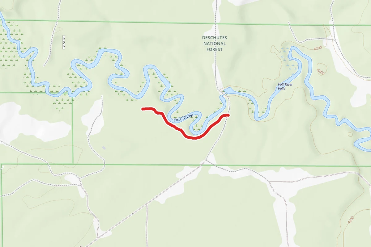 Designated Secondary Fall River Trails