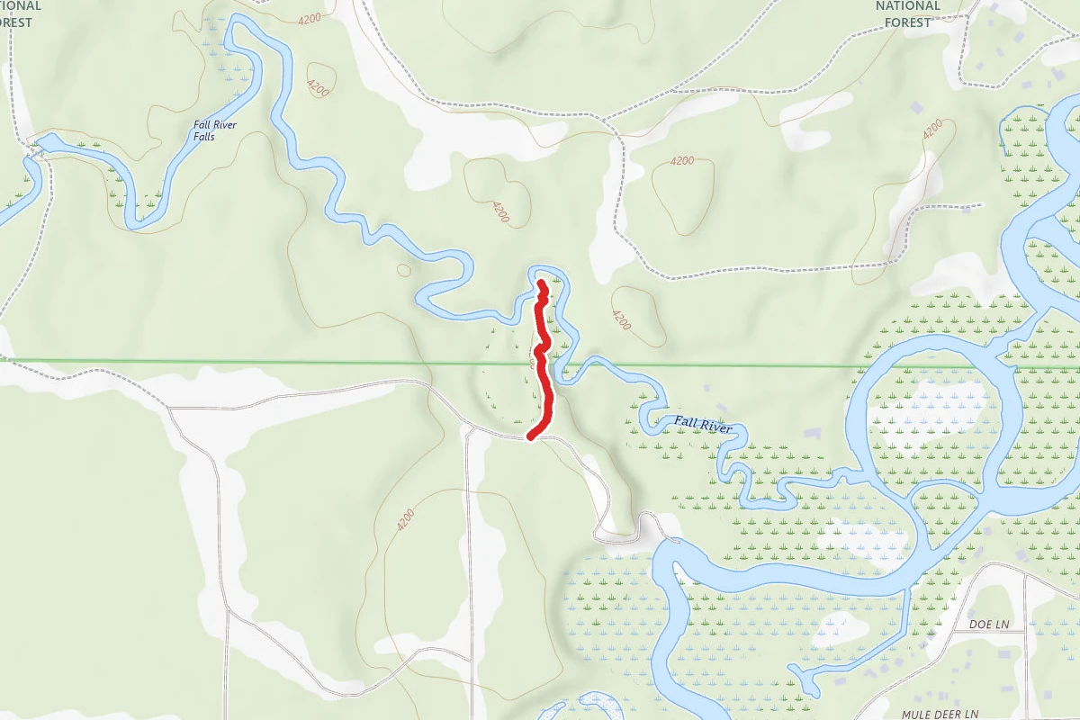 Designated Secondary Fall River Trails
