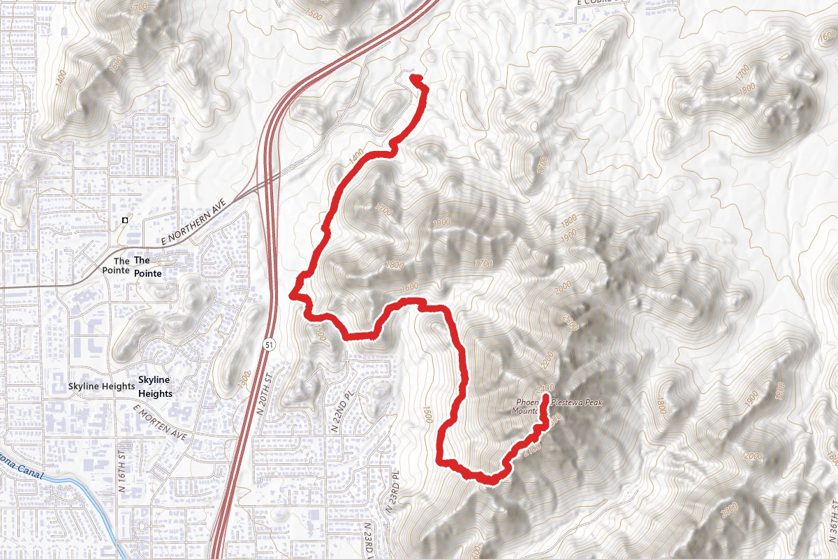 Dreamy Draw to Piestewa Peak