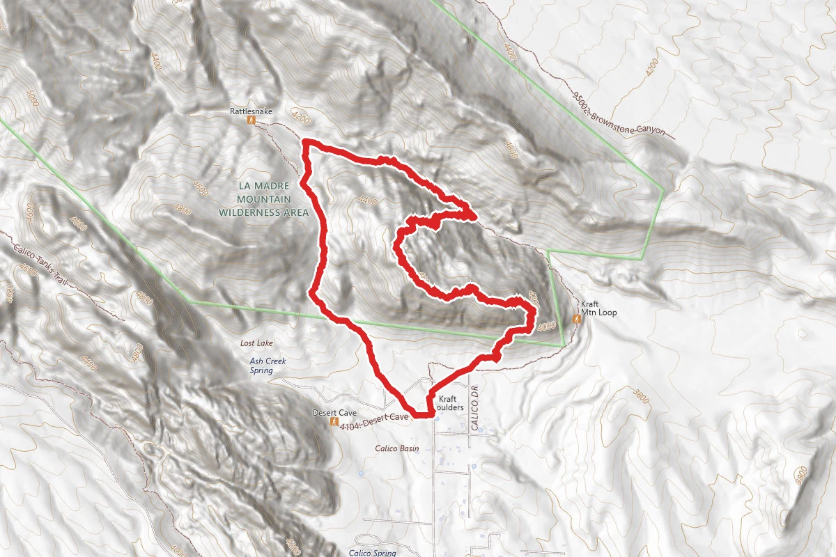 Kraft Mountain Loop Trail